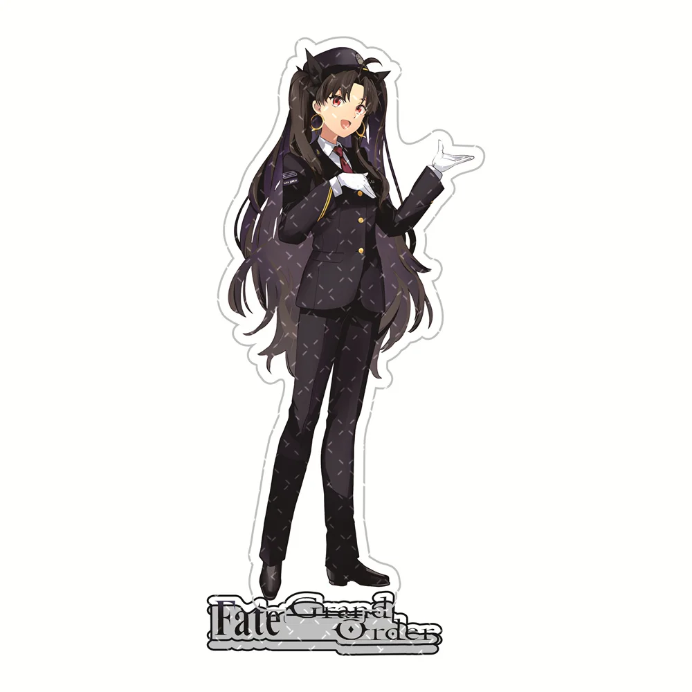 مصير/الطلب الكبير (FGO) 15 سنتيمتر حامل أكريليك Mashu Kyrielight ، Ritsuka Fujimaru أنيمي تحصيل البضائع سطح المكتب الديكور #5