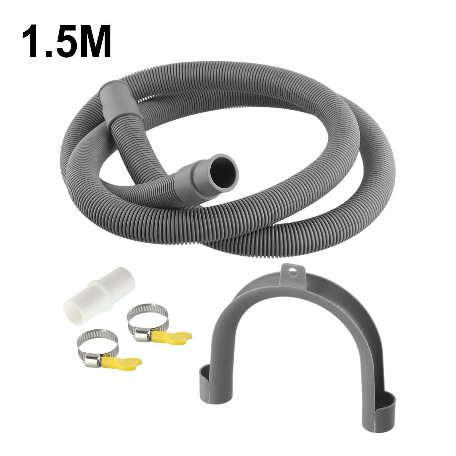 Washing Machine Drain Hose 1.5/2/3meter Drain Extension Pipe Spare Parts For Dishwasher Washer Household Equipment Accessories