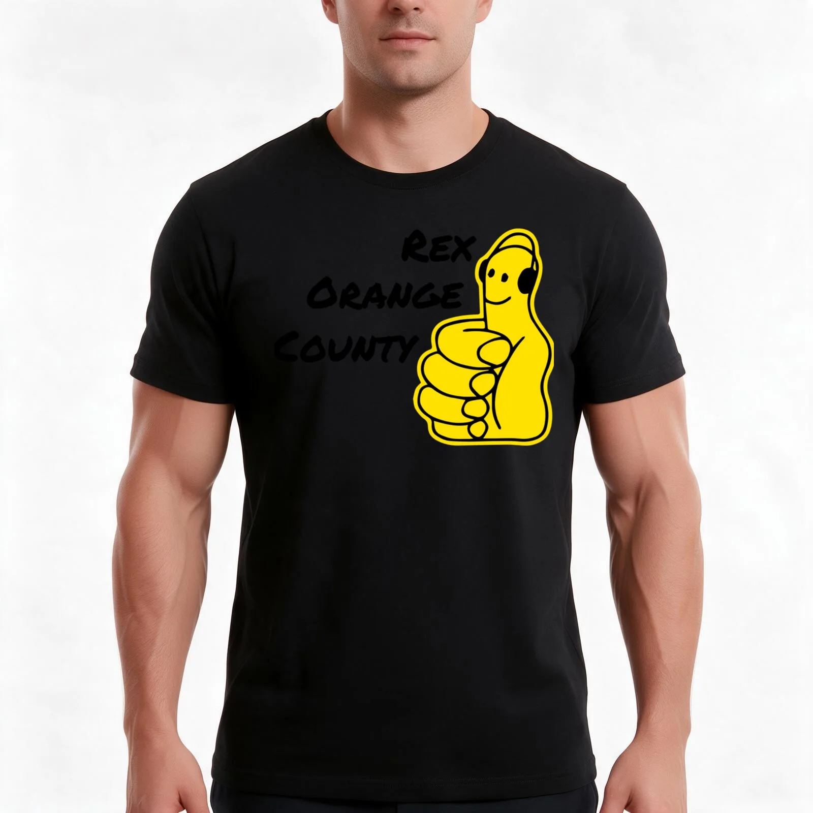 rex orange county who cares T-Shirt, Summer Casual Cotton Tee, Oversized Streetwear Tops, Vintage Graphic Print, 100% Cotton