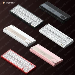 WEIKAV Lucky65 V3 Lucky65 V2 ZA68 NUT65 Wireless Aluminum Mechanical Keyboard Kit RGB Bluetooth Wired Gaming Hotswap Keyboard