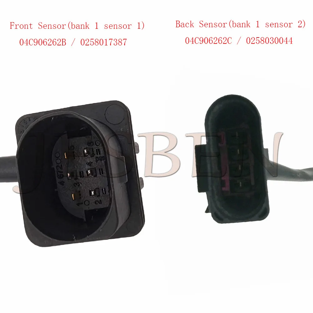 2 قطعة 04C906262B 04C906262C الجبهة الخلفية لامدا O2 الأوكسجين الاستشعار لسكودا CITIGO مقعد Mii 12-19 VW تحميل لأعلى! 1.0 2012-2023 CPGA