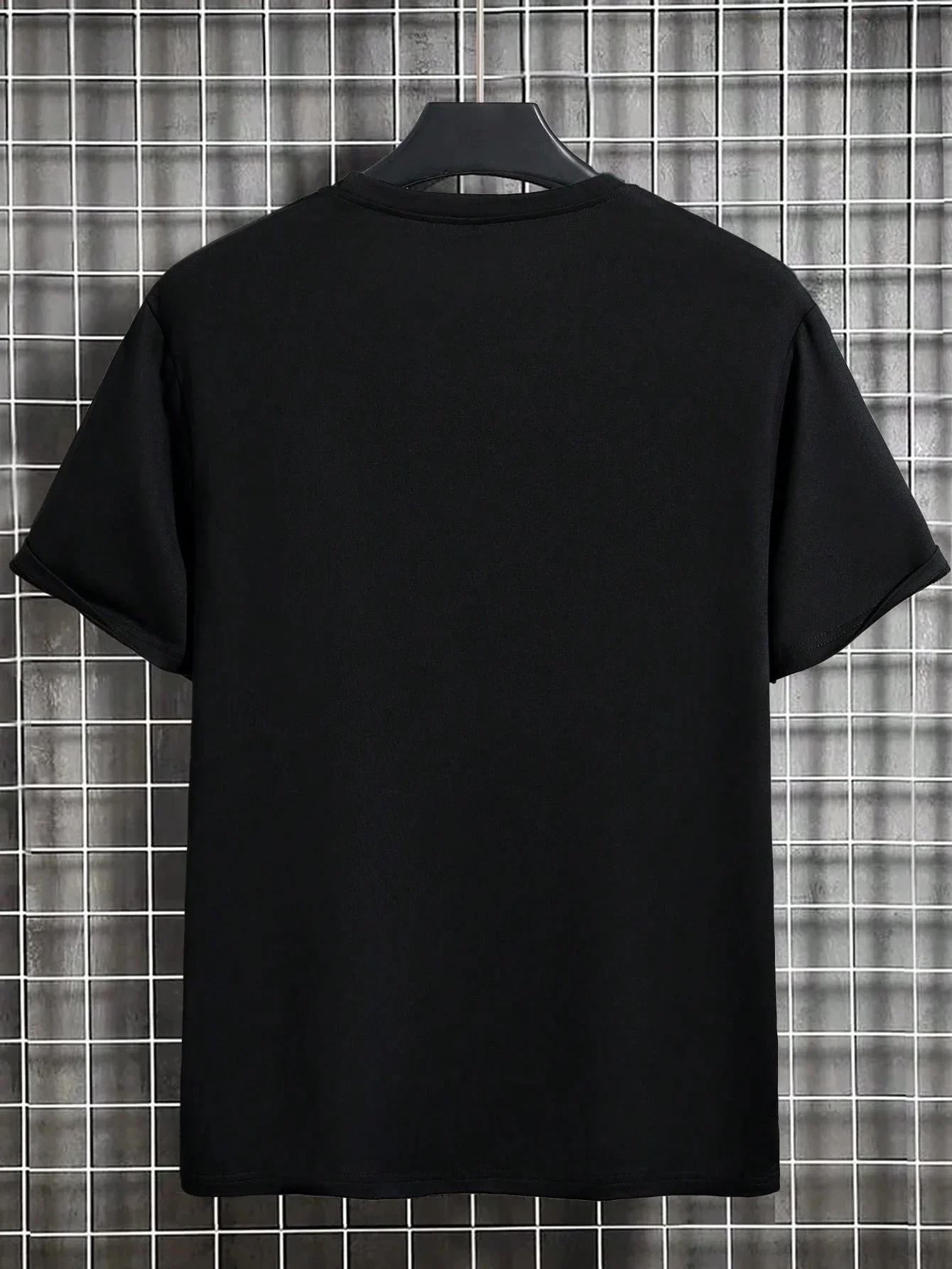 T-shirt manches courtes col rond homme, 100% coton, avec lettres de Chicago imprimées, décontracté, ample, sport, confortable
