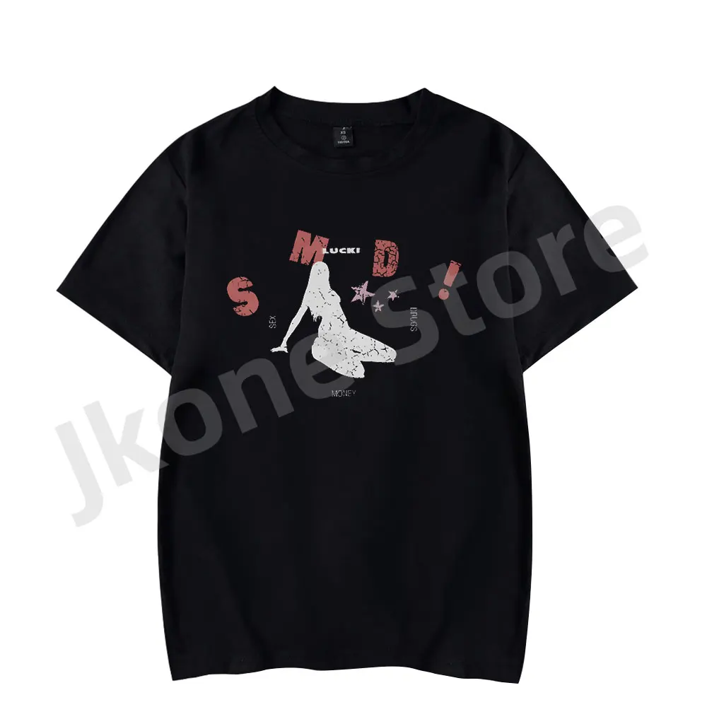 

Lucki SMD T-shirts Rapper Logo Merch Women Men Fashion Casual HipHop Short Sleeve Tee