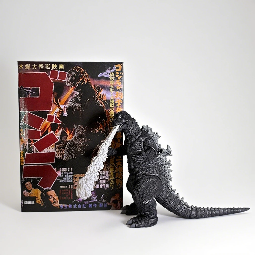 

NECA 1954 Godzilla Figure Anime PVC Gojira Action Figure Model Collection Toys Gifts for Children Model 17CM
