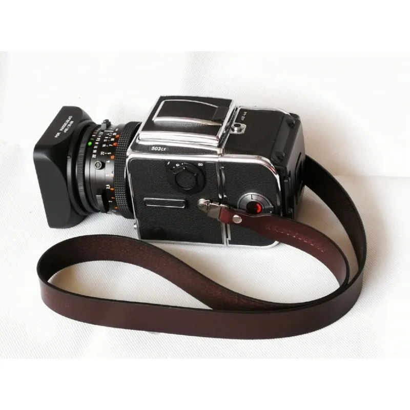 

Genuine Leather Neck Strap For Hasselblad 500CM 501 503 CX CW Camera Shoulder Strap