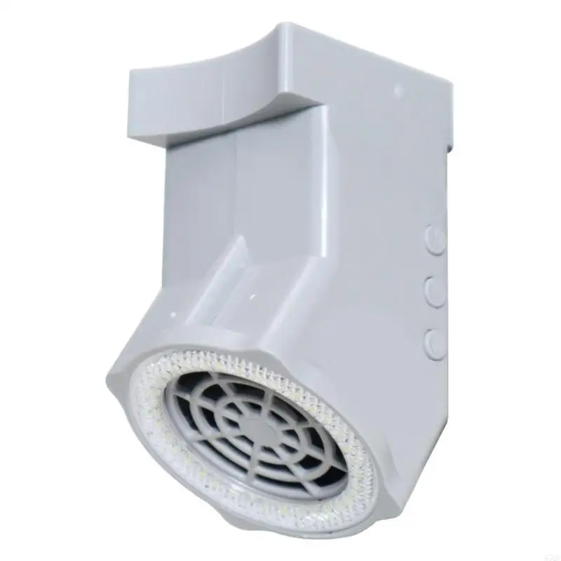 

57QF Microscope Exhaust Fan Easy to Install Flame Retardant Strong Power Lightweight Microscope Smokes Exhaust Fan for Welding