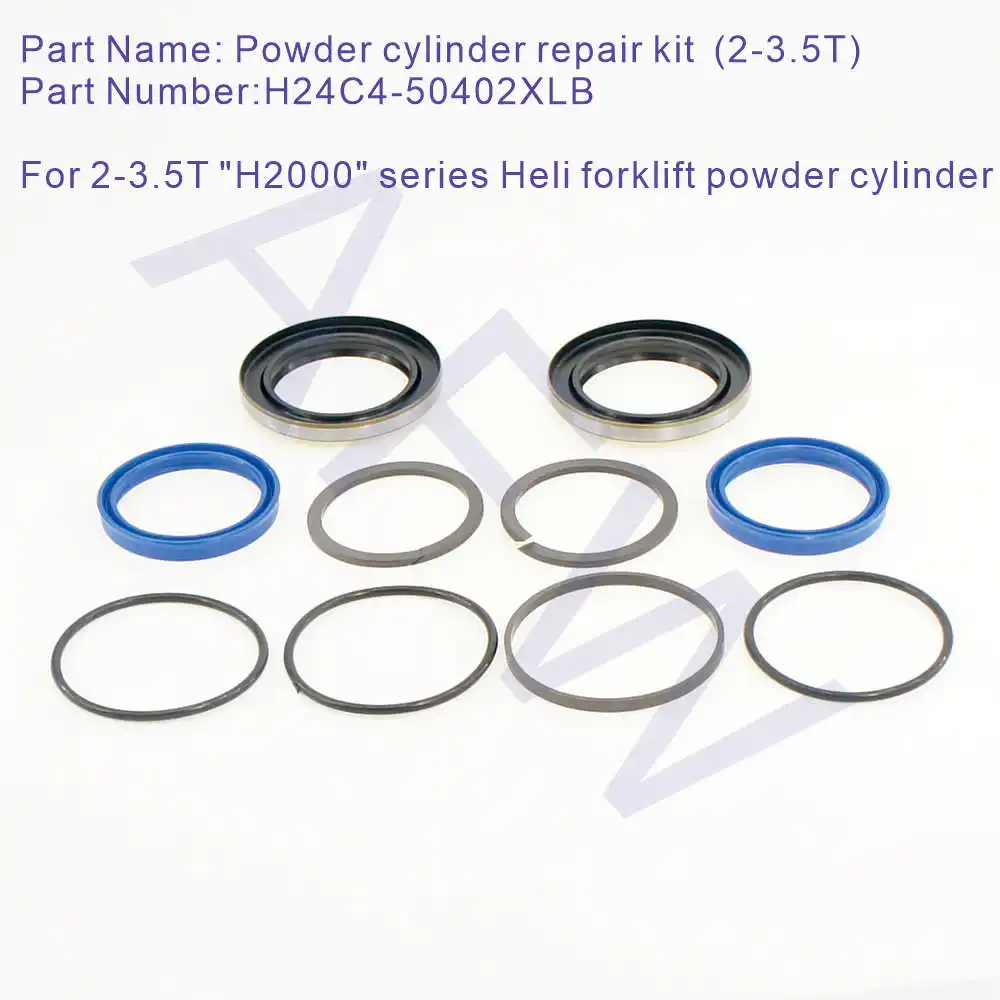 

H24C4-50402XLB, Powder cylinder repair kit, For 2-3.5T "H2000" series Heli forklift powder cylinder