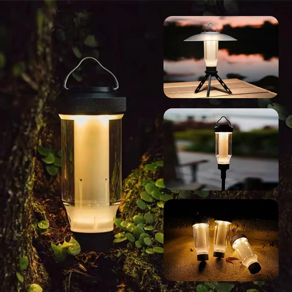 Wiederauf ladbare Camping laterne im Freien hängendes Zelt Licht Notfall leistungs starke Arbeits lampe ähnlich wie zane arts/zig lt003 Taschenlampe