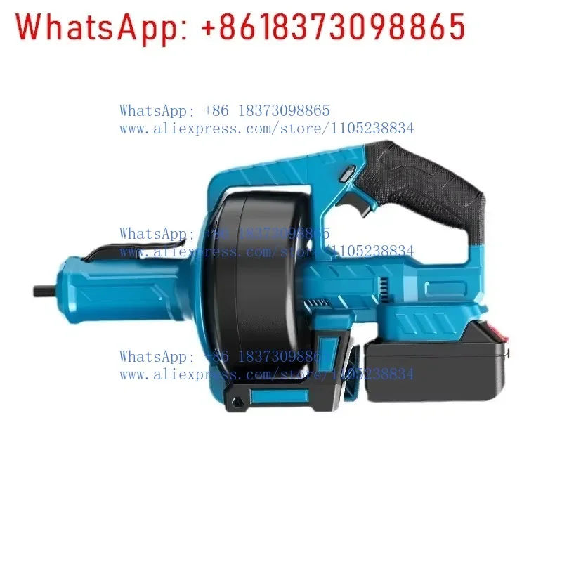 Pipe Sewer Portable lithium battery Unblocking Machine Sewer Toilet Blocking Dredge Downcomer Dredge