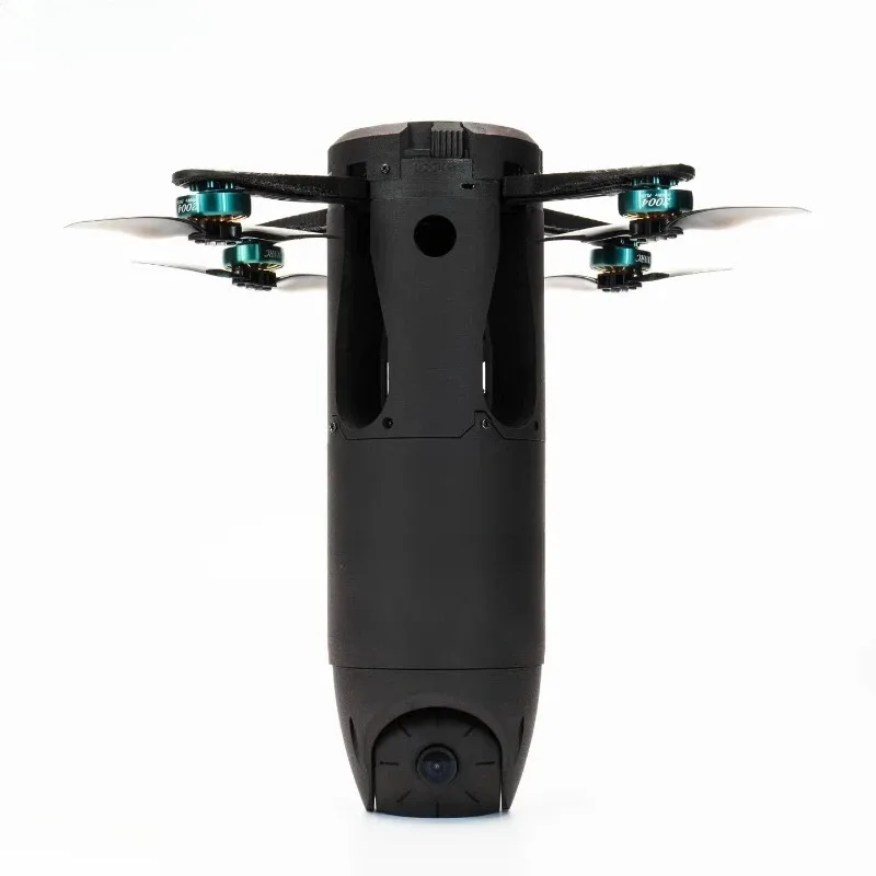 Ejection crossover folding FPV drone micro reconnaissance patrol