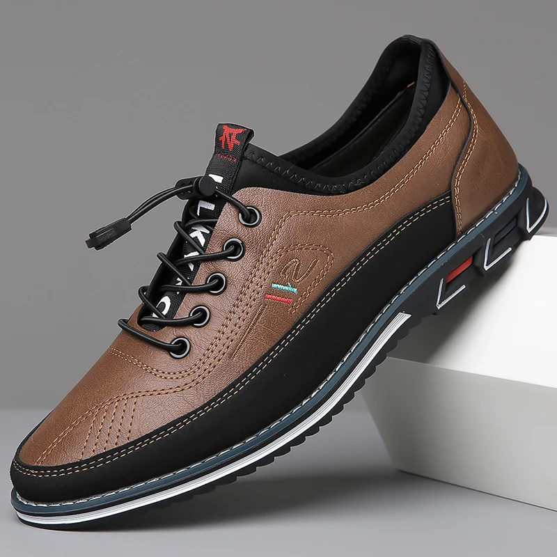 

TEARTER 2026 New Large Size Men's Casual New Business Casual Board Shoes Non-Slip Comfortable Export Men's Shoes 39-48