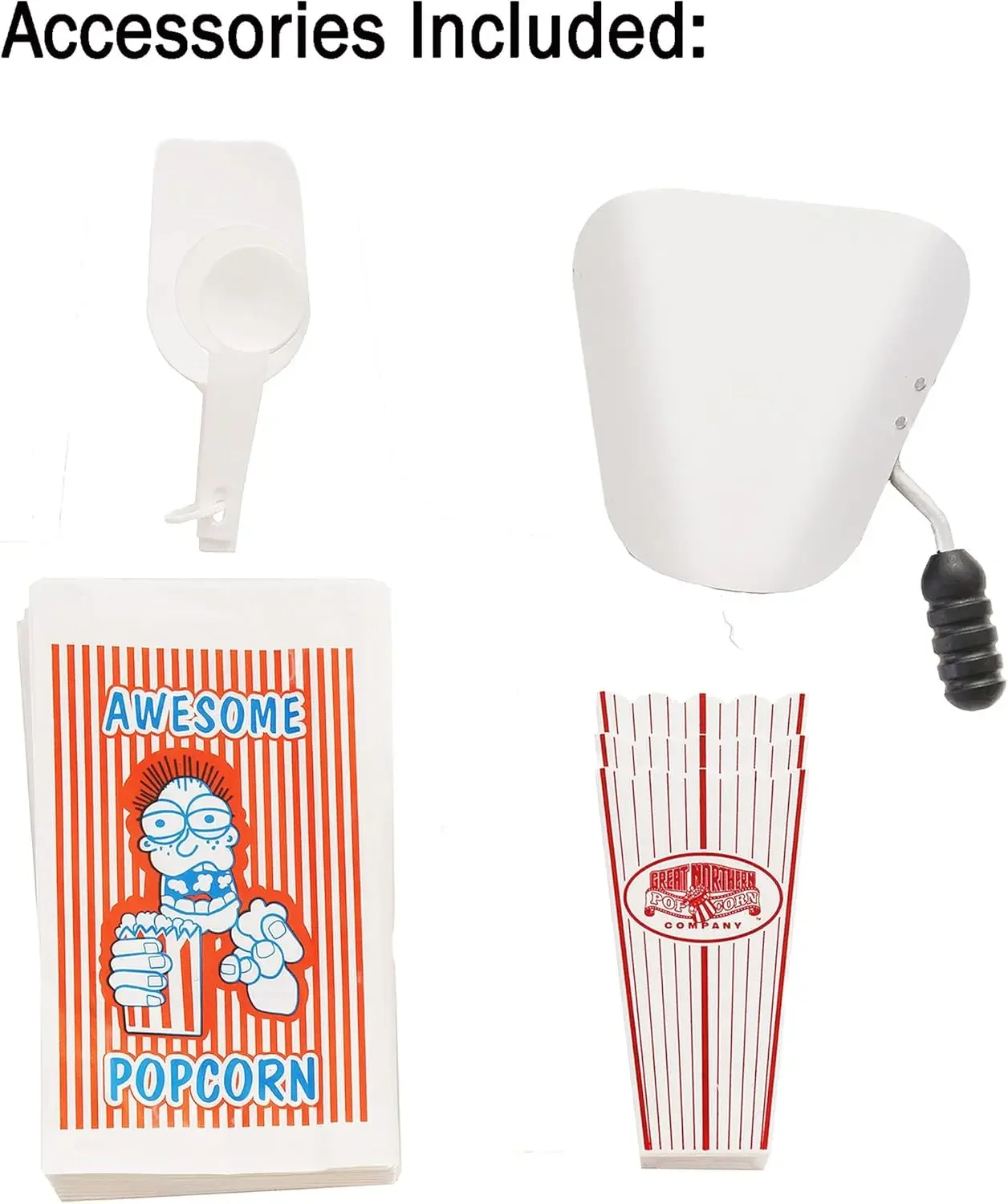 NORTHERN POPCORN Black 8 oz. Ounce Foundation Vintage Style Popcorn Machine and Cart