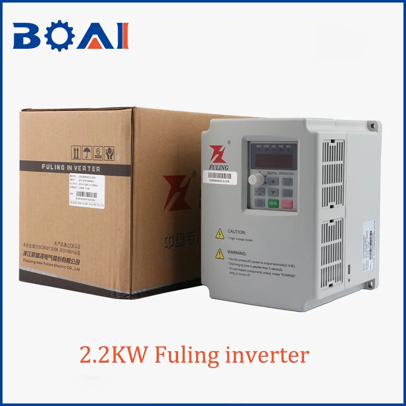 2.2kw 220V/380V Fuling inverter Cnc pezzi di ricambio VFD mandrino e inverter