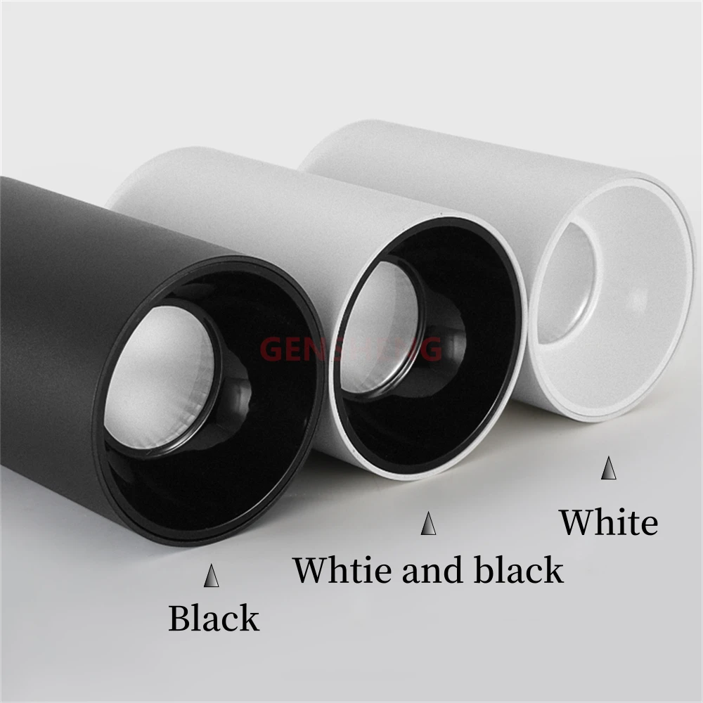 Surface Mounted LED Ceiling Lights Cylindrical Dimmable Downlight LED Spot Lamps Home Decor Lighting LED Spotlight Ceiling light