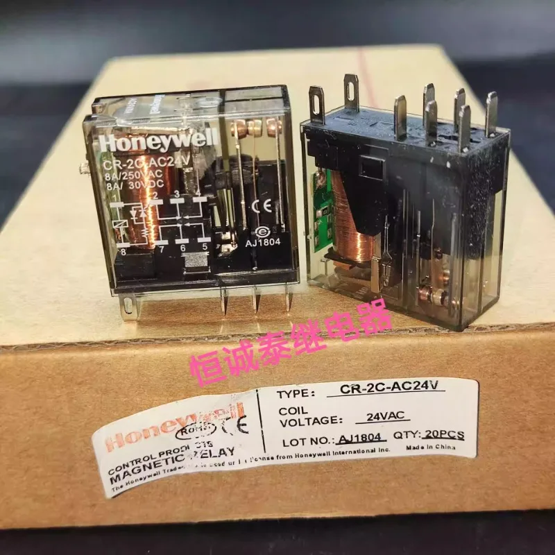 

（Brand New Original）1pcs/lot 100% original genuine relay:CR-2C-AC24V 8pins 8A