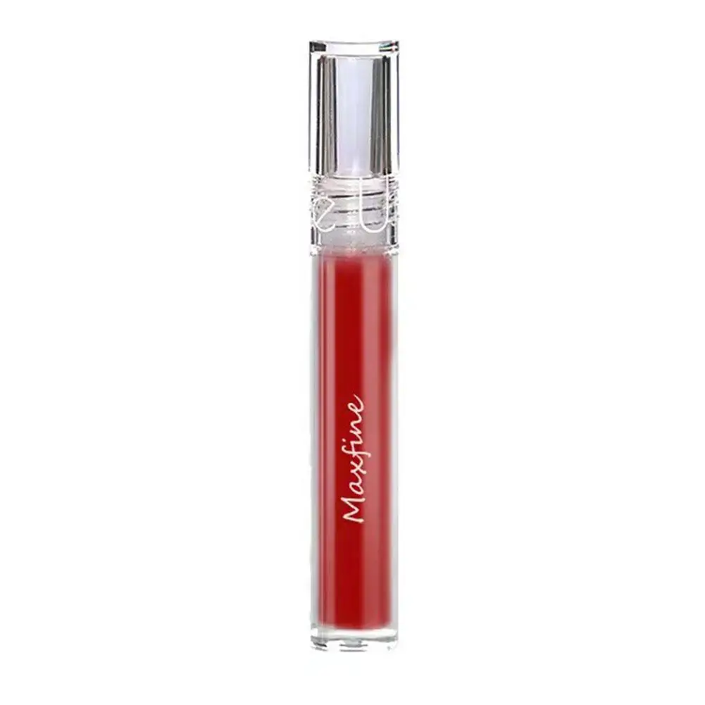 Rouge à lèvres en verre transparent, gloss à l'eau miroir, cosmétiques imperméables, liquide durable, brillant à lèvres, O0b5