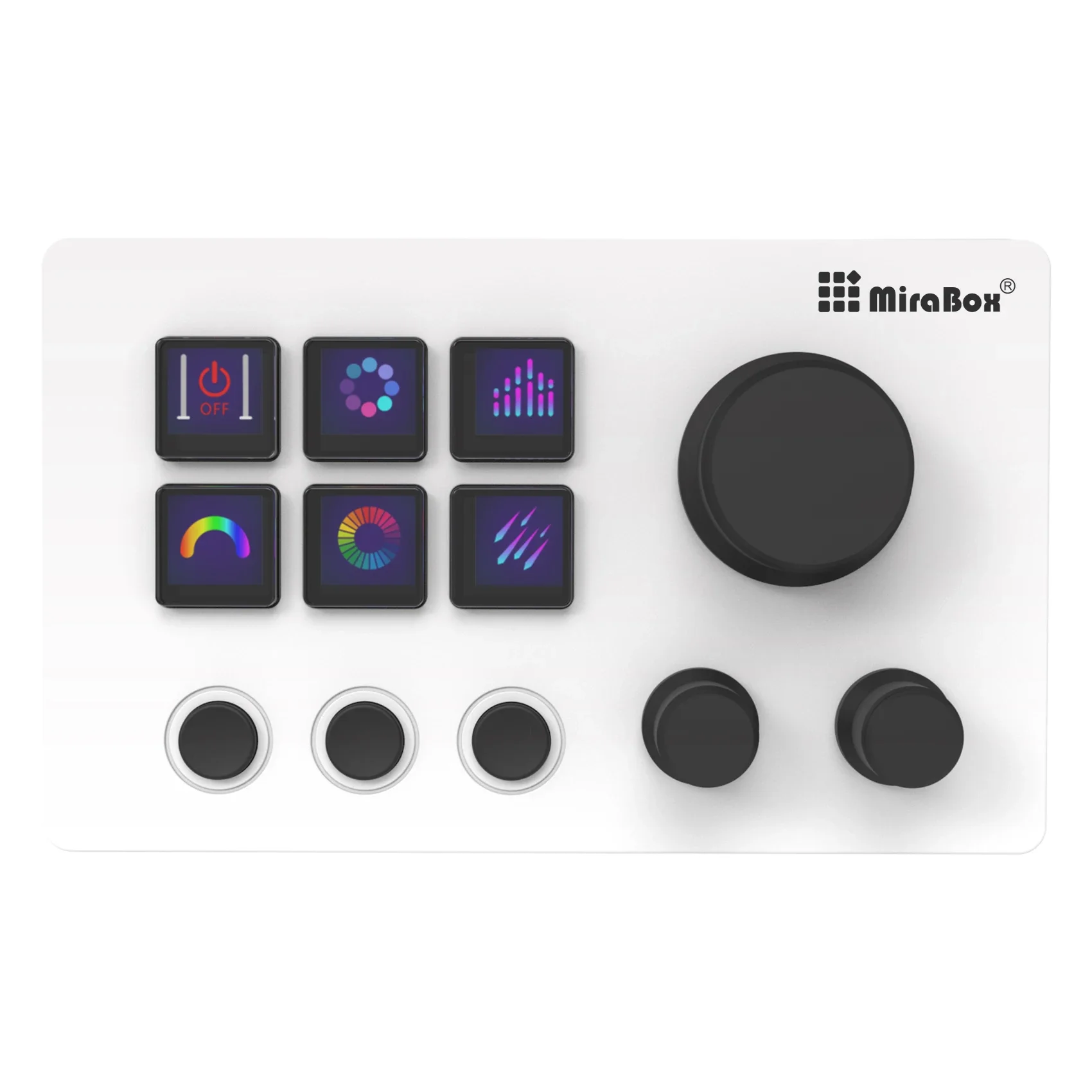 Mirabox N3 StreamDeck Global Version Stream Deck LCD Live Content Creation Controller Custom Button Visual Keyboard For Win/Mac