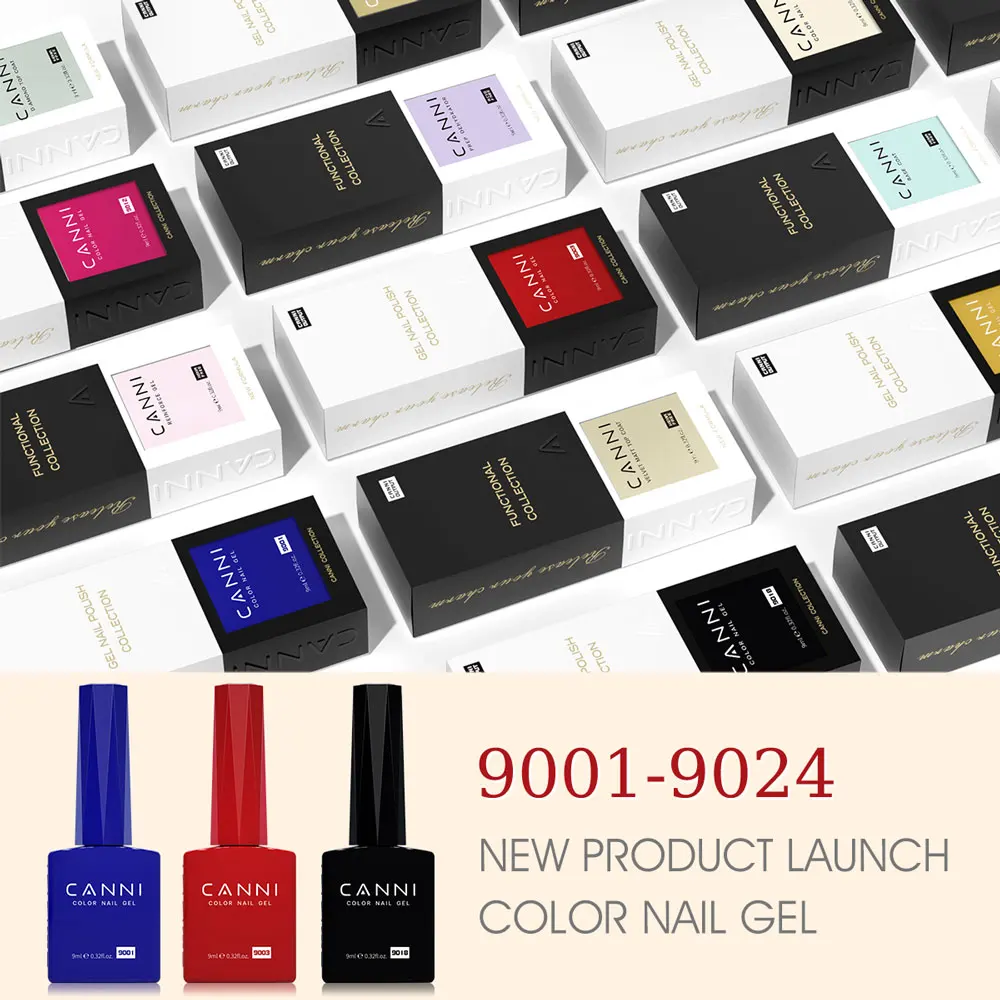 9 مللي CANNI Hema TPO الحرة شبه الدائم جيل للأظافر البولندية التغطية الكاملة اللون هلام الورنيش طويلة الأمد الماس المقسى معطف فوقي