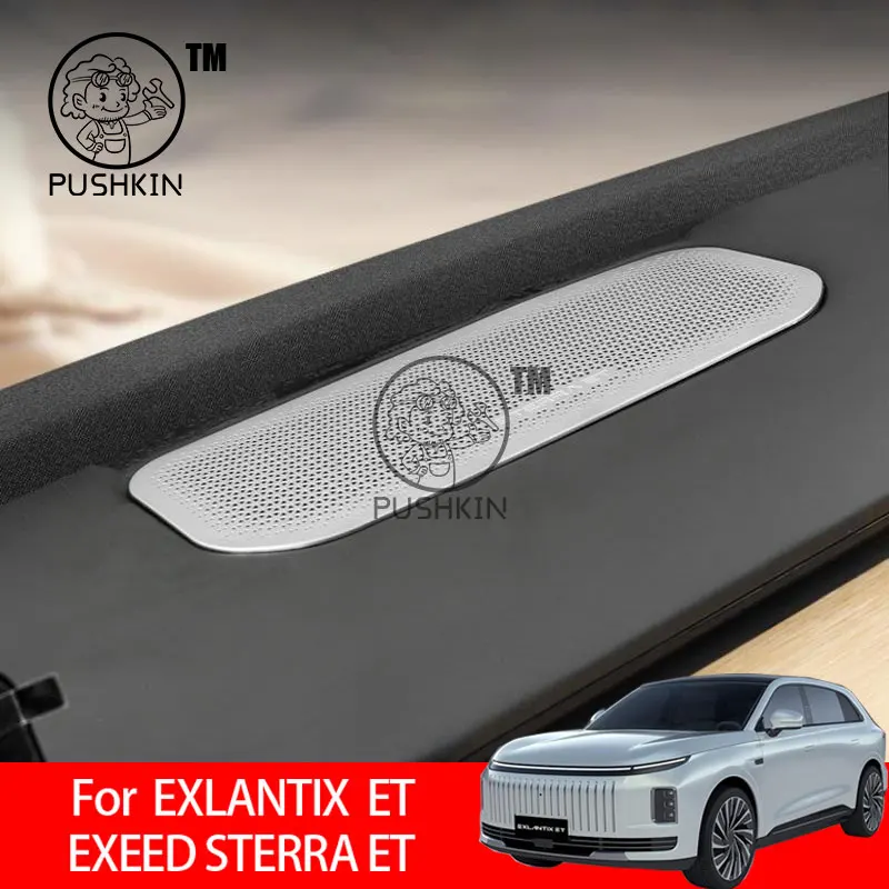 

For EXLANTIX ET EXEED STERRA ET 2025 2026 Car interior Audio Speaker horn Cover Trim Door Loudspeaker Cover Trim Accessories