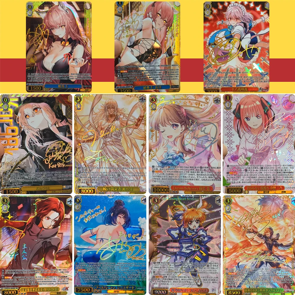Re:Life in a different world from zero Anime characters Caiyue Pleiades Christmas birthday gift Game toys DIY Collection card
