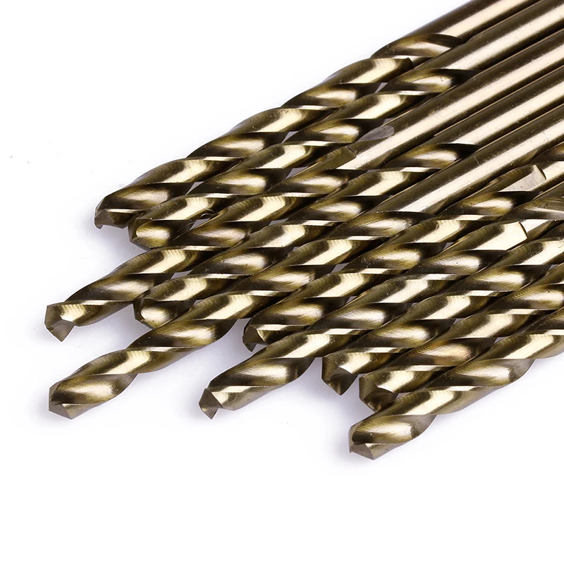 Mini brocas acero velocidad A2UD HSS duraderas para perforar agujeros metales no ferrosos