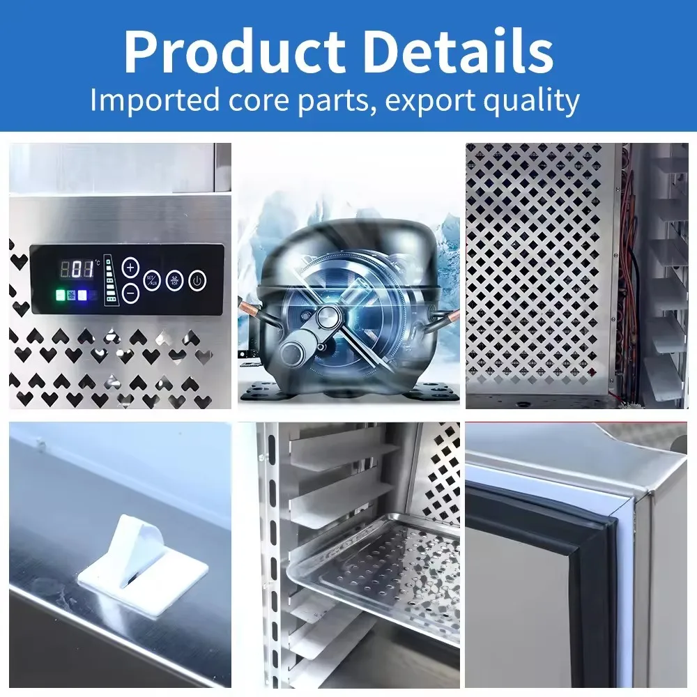 Automatic Fast High Speed Cooling Machine Stainless Steel Kitchen Cooler