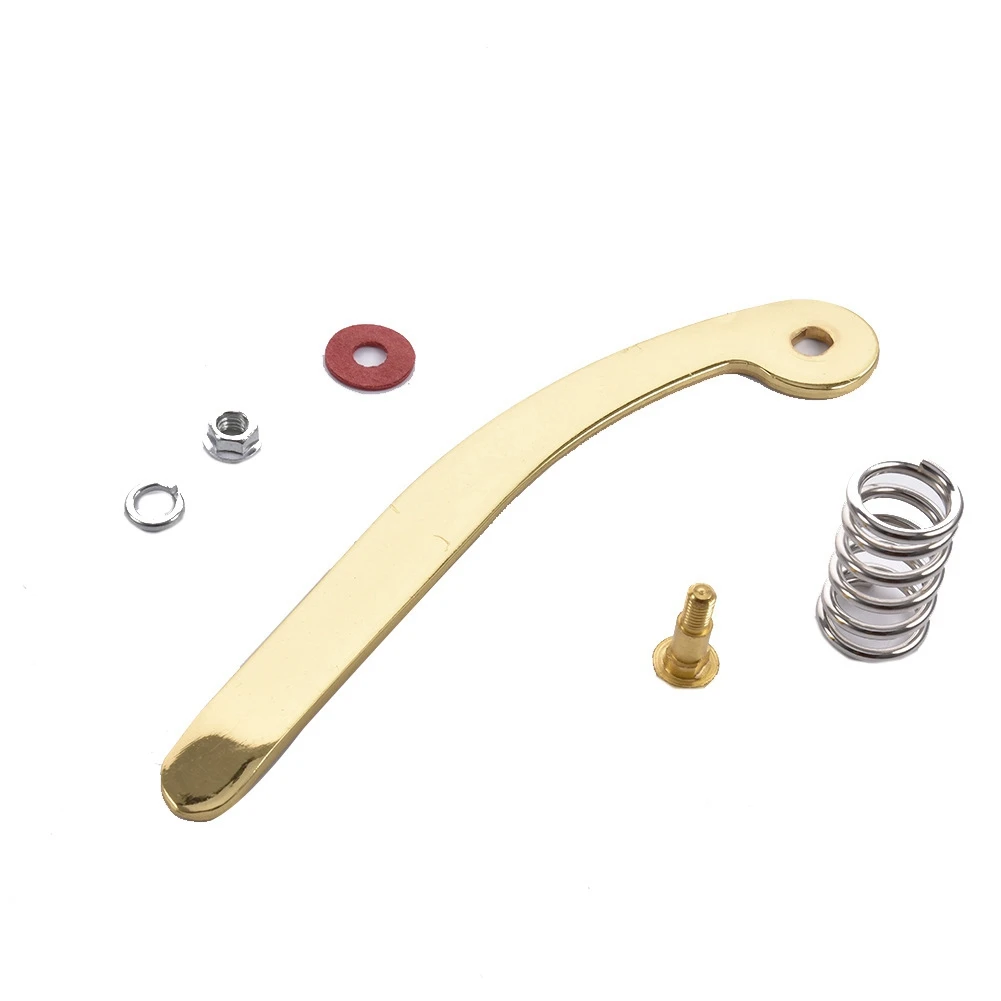 Tremolo Electric Guitar Vibrato Bridge Tailpiece Shake Replacement Parts Crank Handle Screw for Gibson Bigsby,Gold