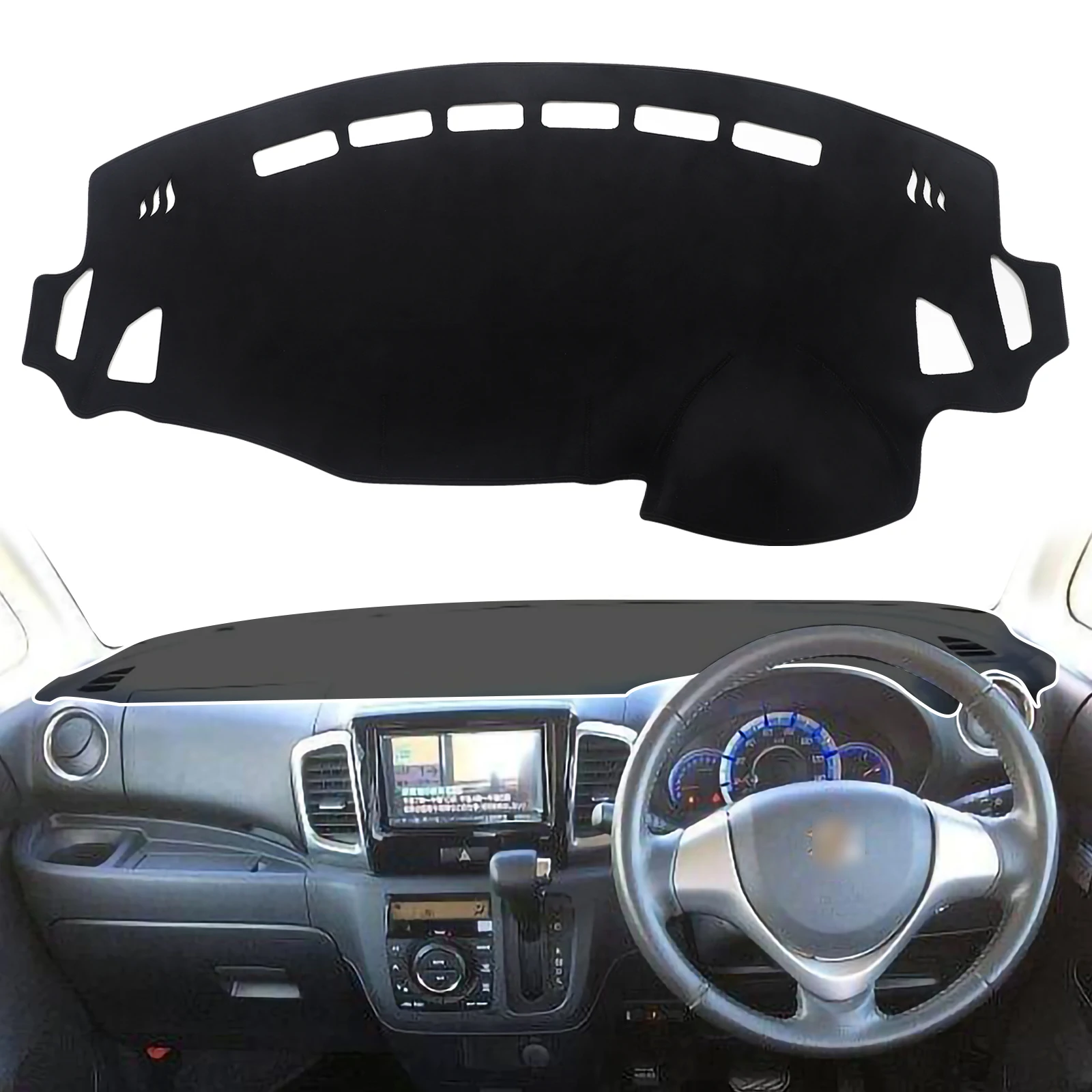 

for Suzuki SPACIA Dashboard Cover Pad MK32S MK42S 2012 - 2017 Dash Mat Dashmat Car Accessories Sunshade Carpet