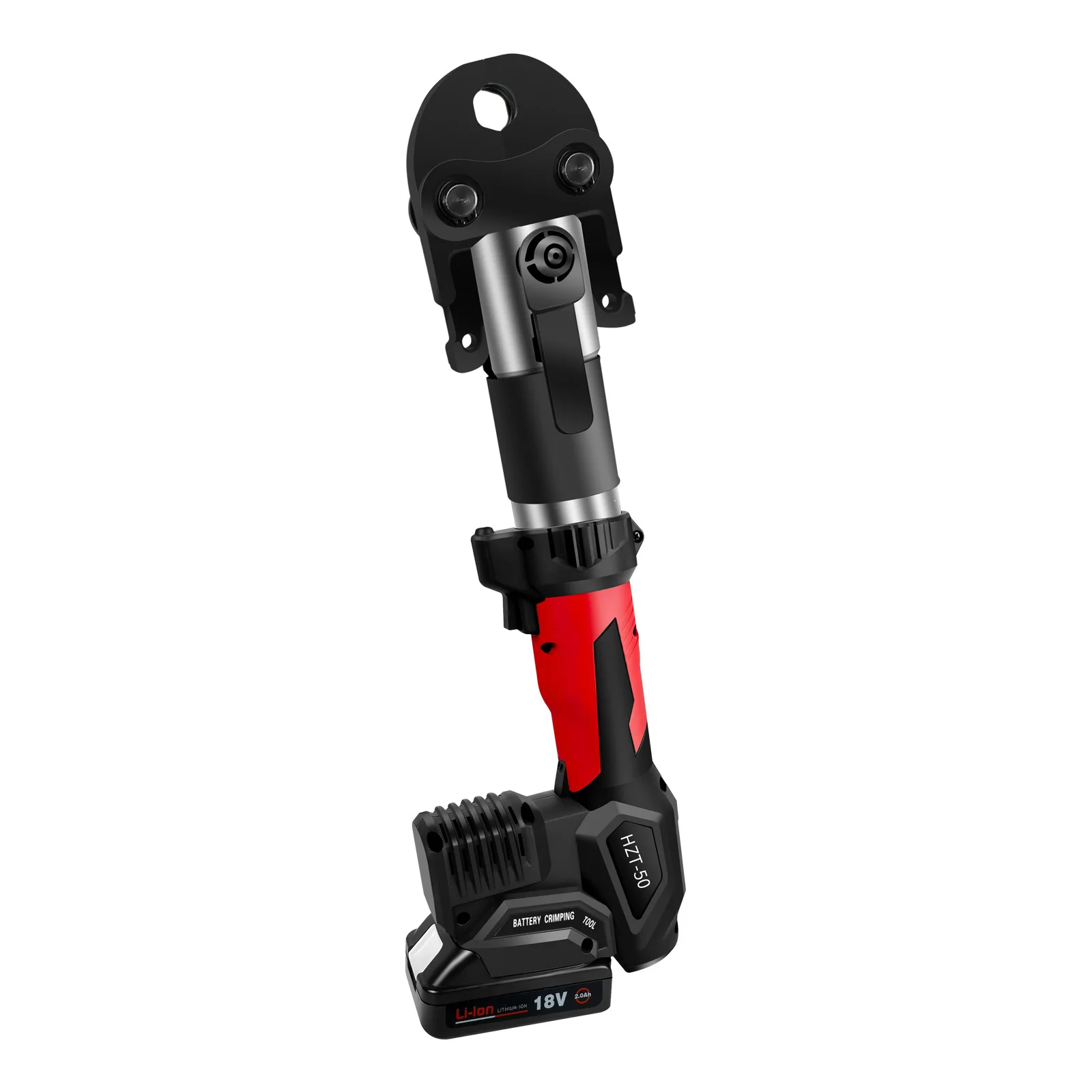 HZT-50 Cordless Hydraulic Crimping Tool Rechargeable Battery Press For Copper PEX Pipeline Plumbing Repair Accessory