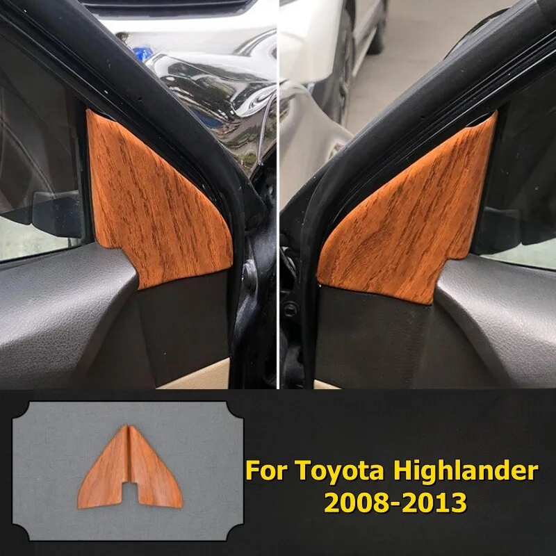 

2X накладка на переднюю треугольную стойку под дерево для Toyota Highlander 2008-2013 гг.