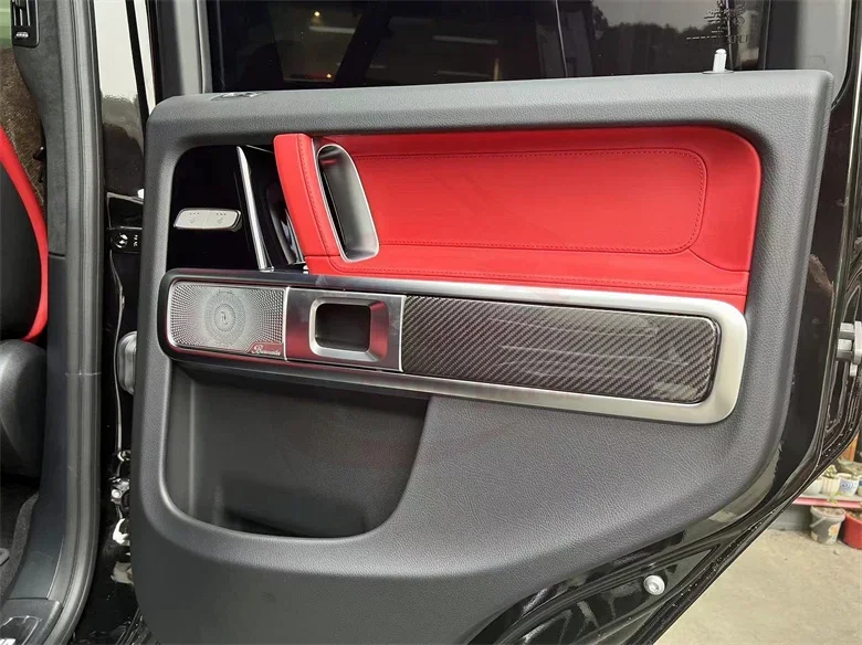 ألياف الكربون الجافة الداخلية لG الفئة W464 G500 G63 ألياف الكربون الجافة الداخلية السيارة الداخلية