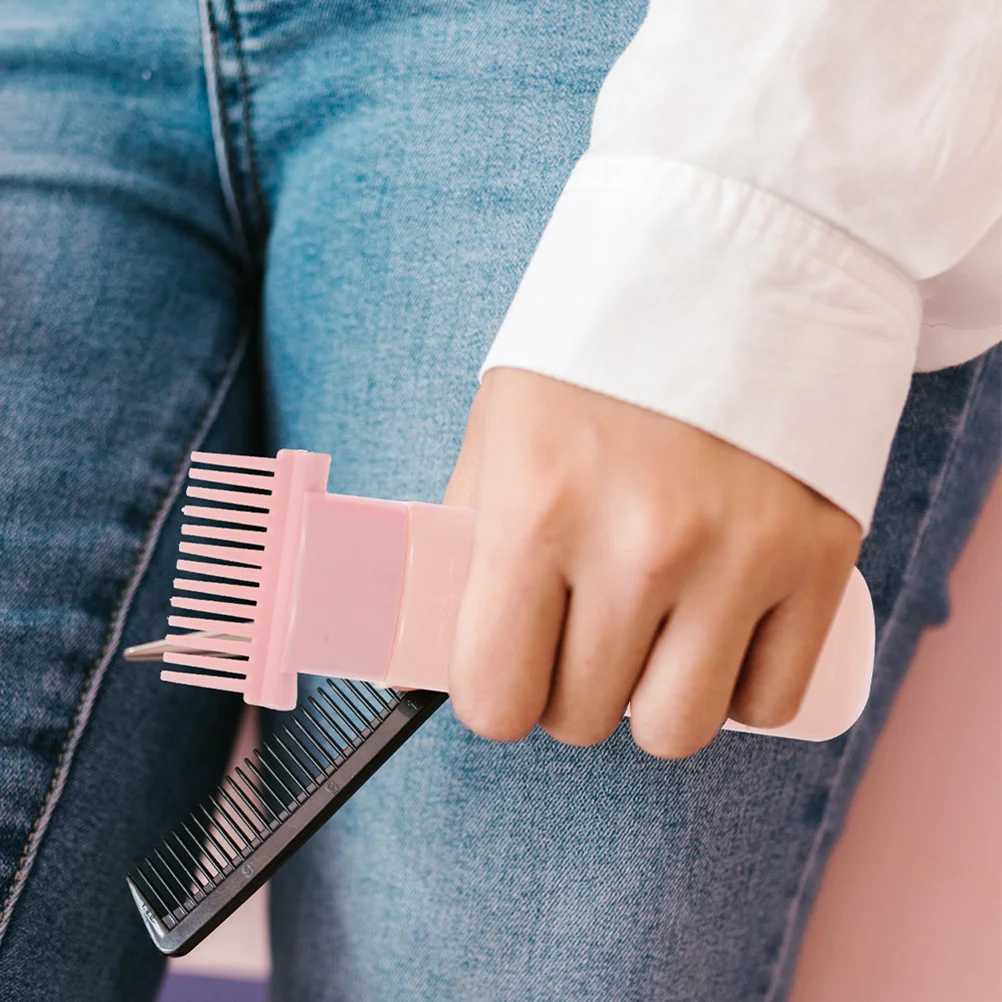 

3Pcs Root Comb Applicator Bottle Portable Durable Scale Hair Coloring Applicator Bottle for Hair Dye Scalp Massage