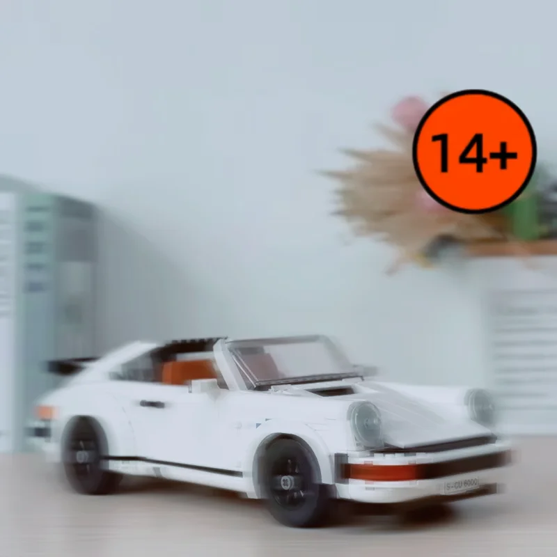 

1458 деталей, технический конструктор MOC-10295, модель белого гиперкара, супергоночного автомобиля, строительные блоки, игрушки для взрослых, подарки на день рождения