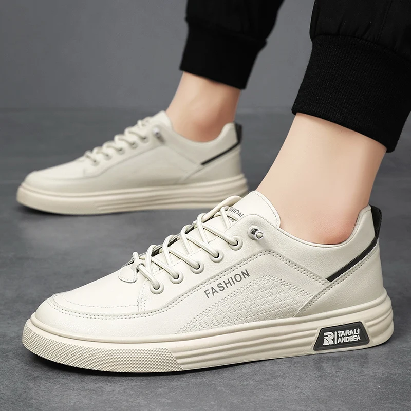 2025 Viral Men's Fashion Sneakers - Chunky Sole Hong Kong Style Height Boost Breathable Comfortable Daily Commute