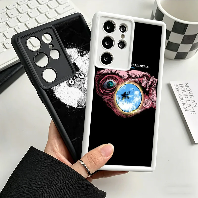 E.T. the Extra-Terrestrial Phone Case For Samsung S25 Ultra S26 S23 FE S22 Galaxy S21 S20 Plus S24 FE Cover Coque Shell Protecti