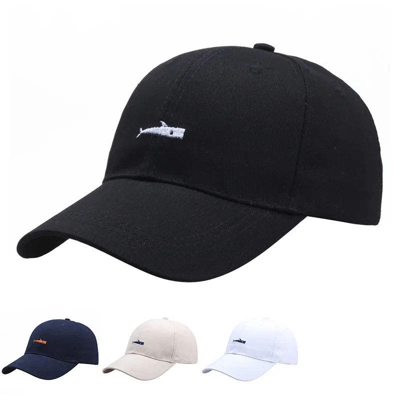 

Fashion Cotton Baseball Cap for Men and Women Retro Summer Outdoor Sun Protection Dad Hat Cap Unisex Hip Hop Fish Snapback Hats