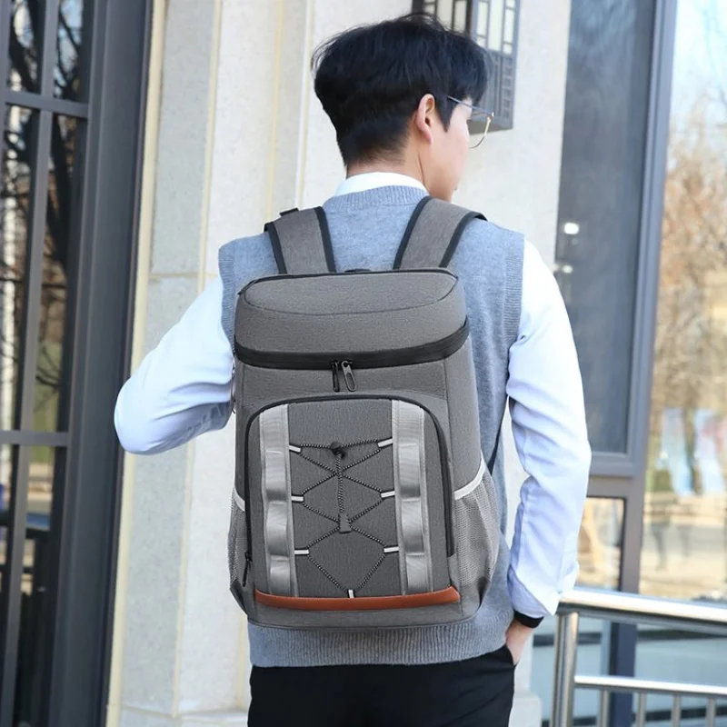 Fashion Backpack Large Capacity Outdoor Travel Bag Pack Built-in Aluminum Foil Thermal Insulation