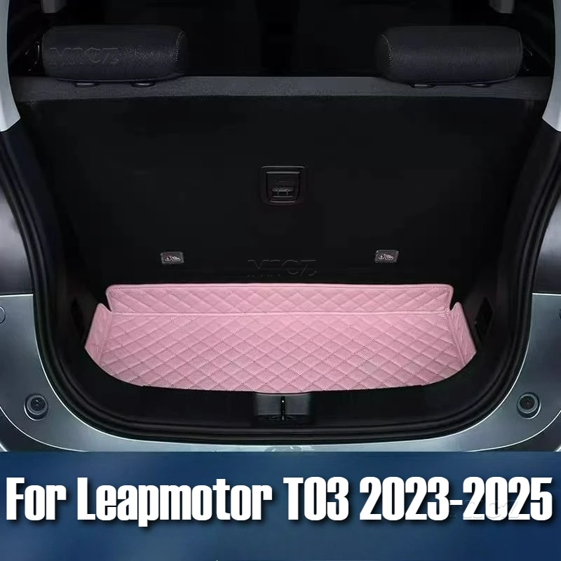 

Car Accessories Trunk Waterproof Tray Cargo Anti-Slip Boot Rear Floor Trunk Mat Storage Pad For Leapmotor T03 2023 2024 2025