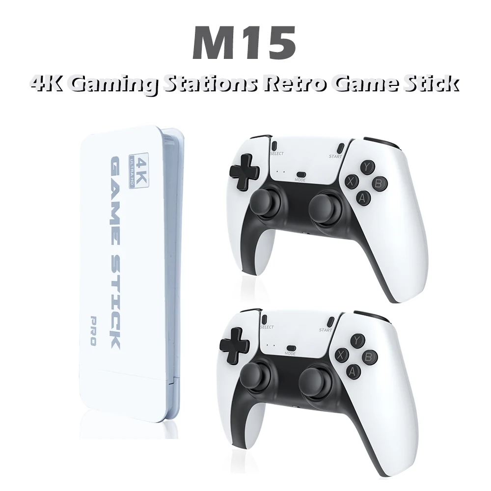 Retro Gaming Stick - M15 Pro 4K TV Game Stick