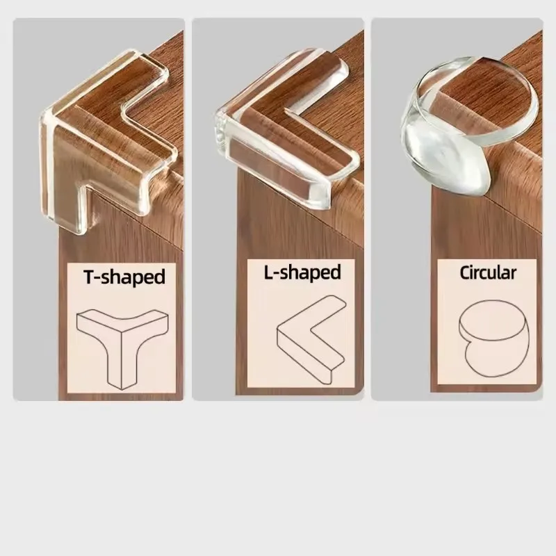 Upgraded Corner Protector Baby Kids Safety Silicone Corner Guards and Edges Widened Thickened Furniture Table Corner Protector