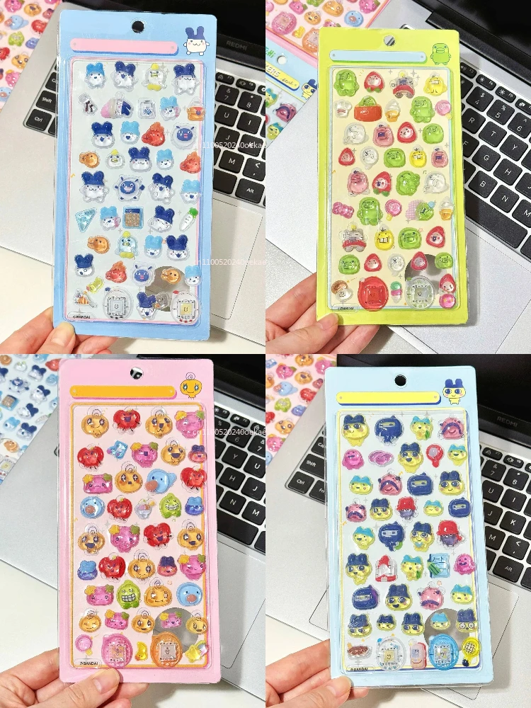2026 ملصقات تماغوتشي الكرتون الإبداعية الطرفية جراب هاتف ملصق شفاف حساب اليد المواد صديق هدية عيد ميلاد #3