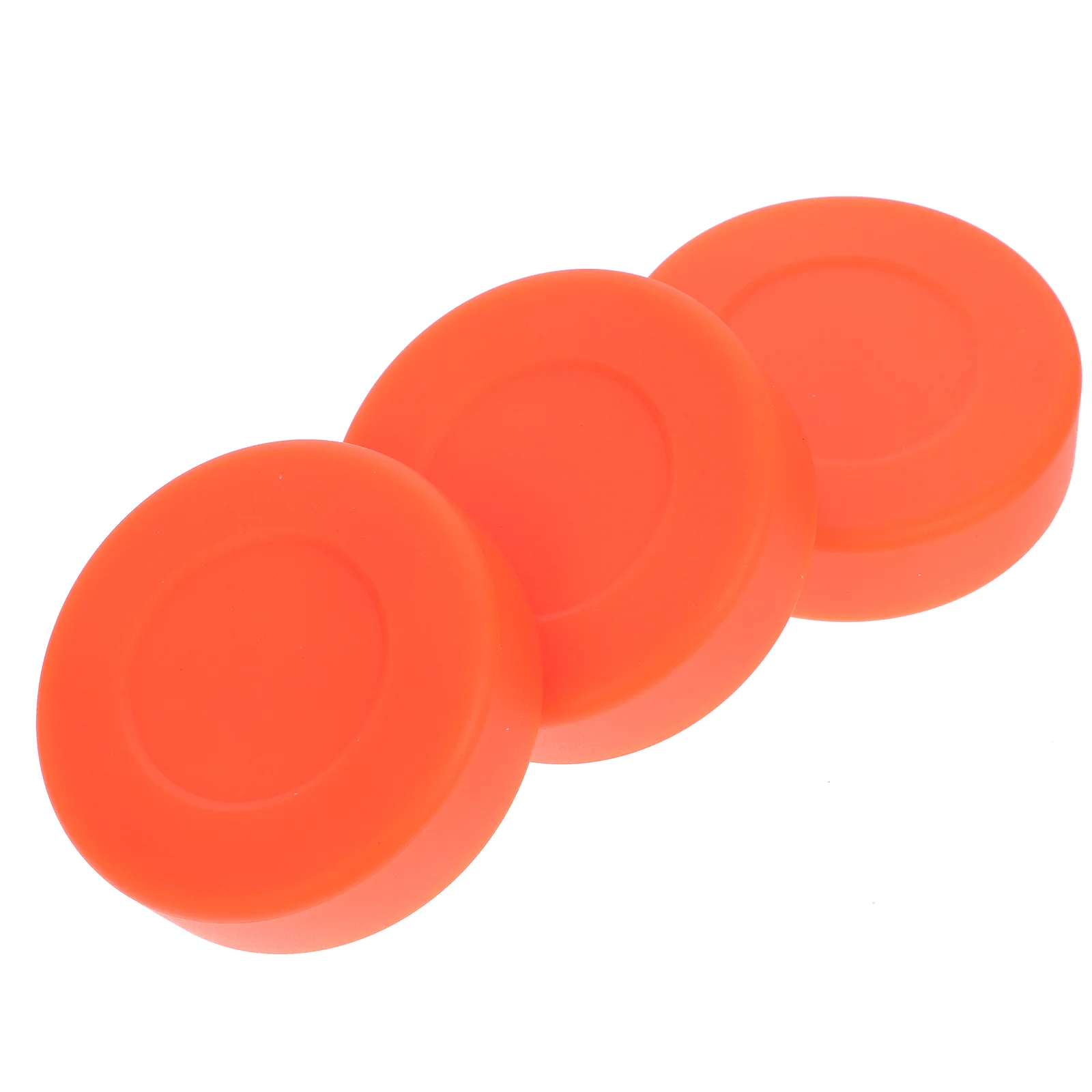 3 Pcs Hockey Fine Passes Puck Balls Component Indoor Play Parts Pvc Competition Training