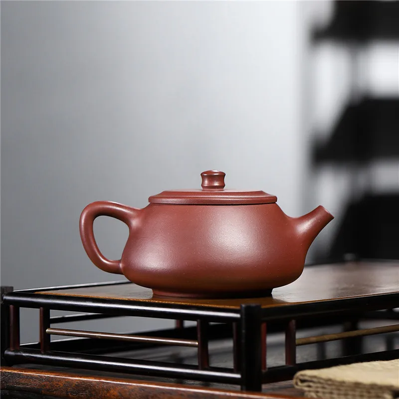 Rare And High Temperature Bottom Trough Clear Engraved Wen Piao End Kung Fu Tea Set Gift For Yixing Raw Mine