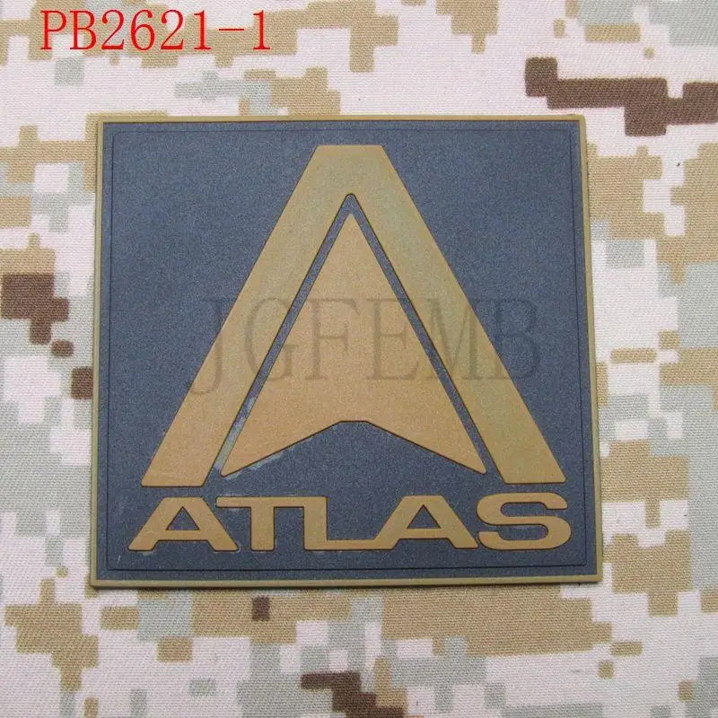 Zaawansowana wojna ATLAS Tactical Morale PVC Patch Badge