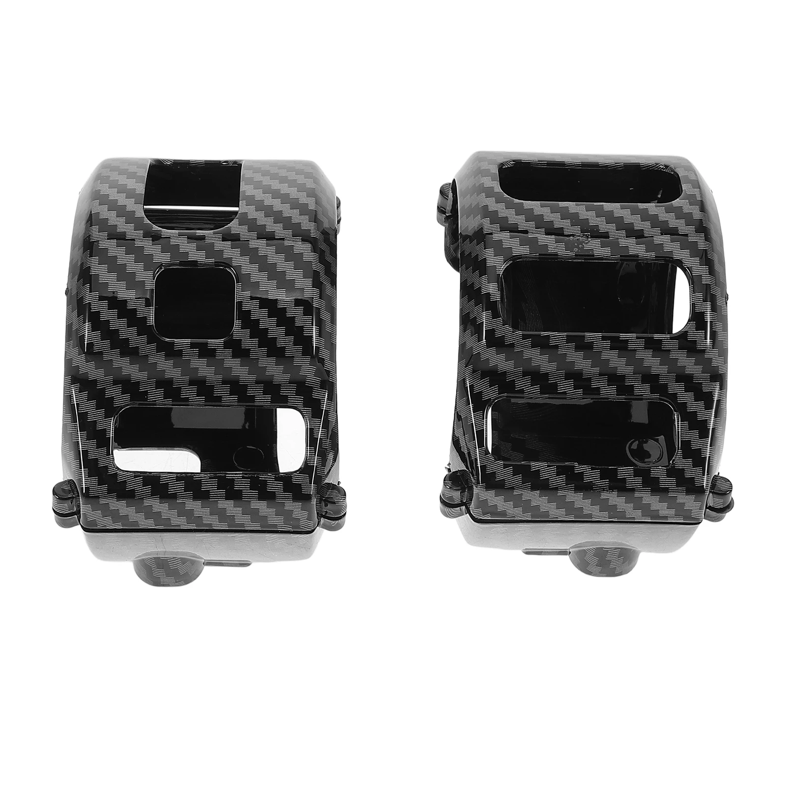 

1 Pair Electric Vehicle Combo Switch Cover Carbon Plastic Decoration Parts For + N1S Scooter