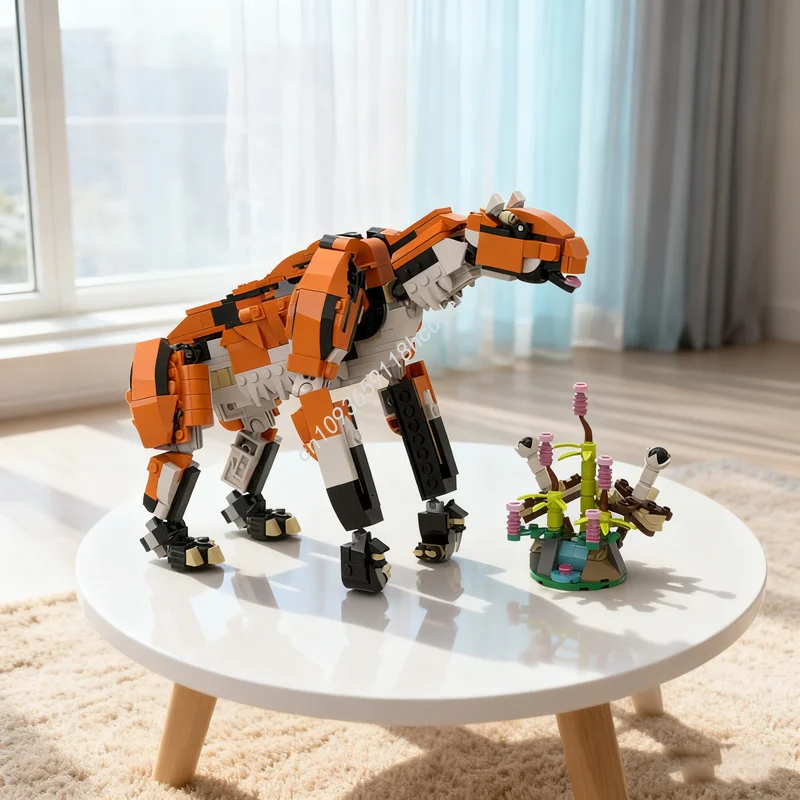 

725 шт. MOC Chalicotherium Goldfussi создана модель строительных блоков рождественские подарки креативные игрушки идея образование дети день рождения