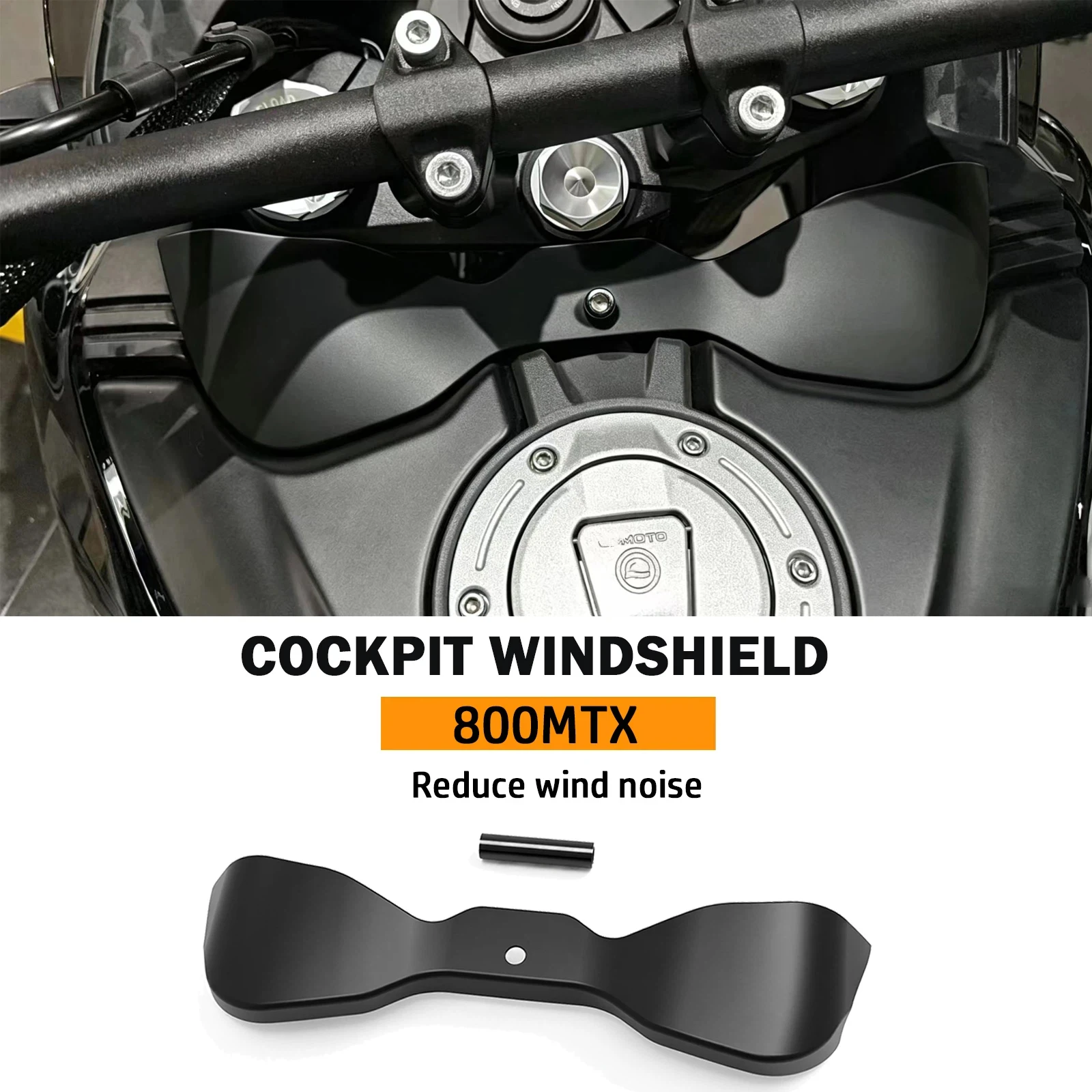For CFMOTO MTX800 800MTX Motorcycle Cockpit Windshield For CF-MOTO 800MT-X MT-X 800 800 MTX Windscreen Deflector Wind Buffeting