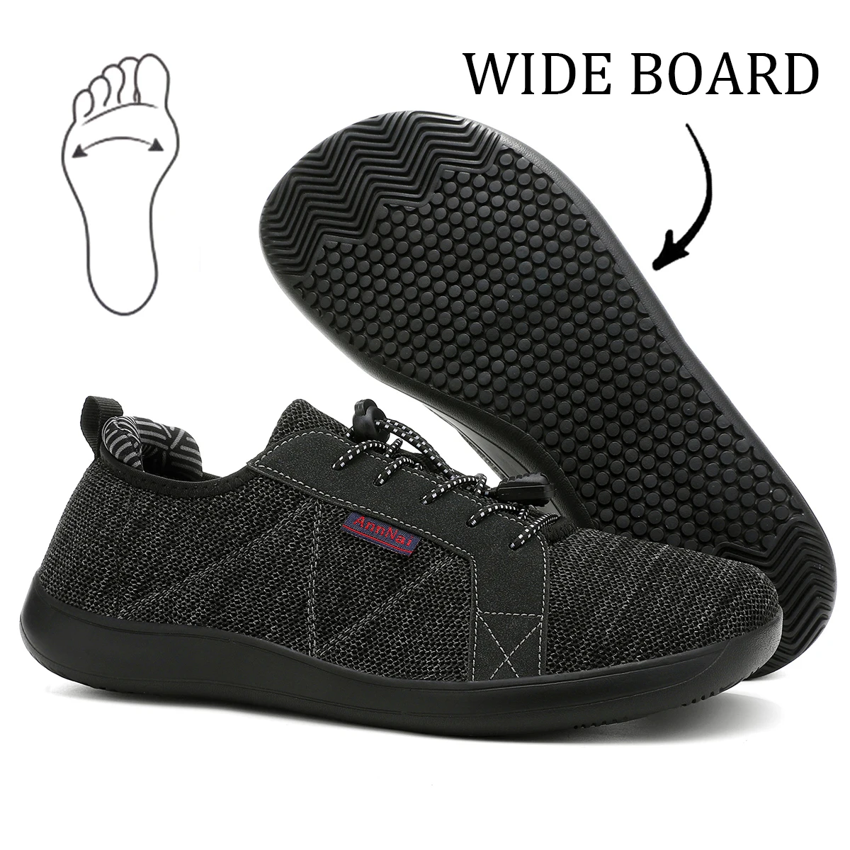 New Men Wide Toe Barefoot Shoes Women Lightweight and Walking Shoes Unisex Running Outdoor Trail Fashion Breathable Minimalist