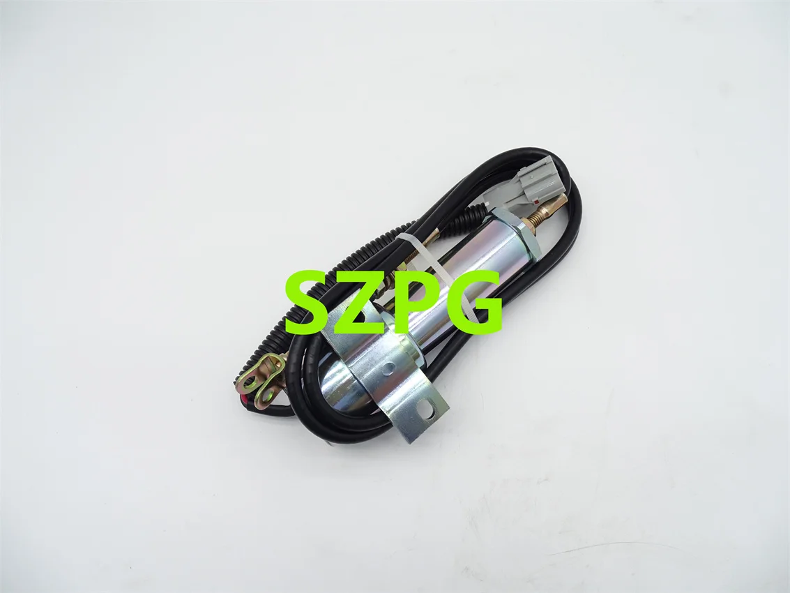 

For Fuel Shutoff Stop Solenoid Valve 24V 11E1-60100-24 11E16010024 For Hyundai R210