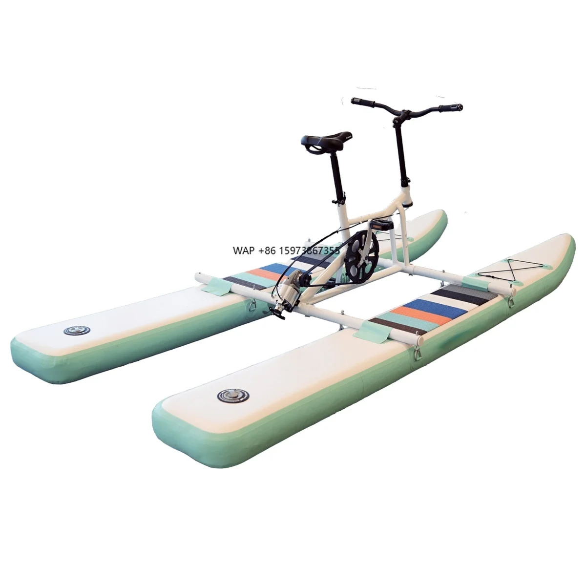 

Water Bike for Outdoor Riding for Water Parks Seas Lakes Made Durable Boat Amusement